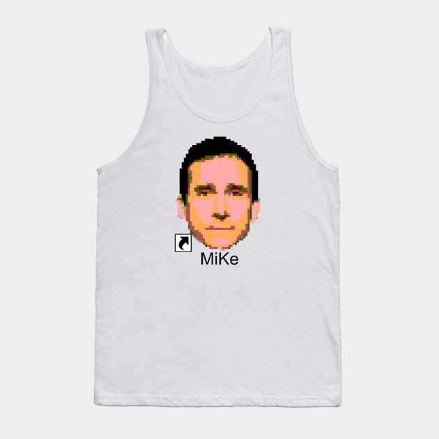 The Office: Mike Scott Tank Top by tepudesigns